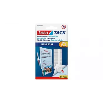 tesa TACK Lepiaca guma, biela, 80 ks