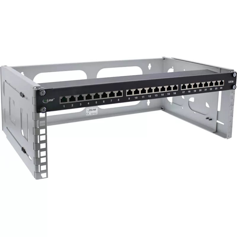 Nástenný montážny rack InLine 19