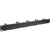 InLine 19 inch panel na vedenie káblov, 5 malých držiakov, RAL9005, čierny