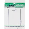 InLine Káblový držiak, pozinkovaná oceľ, otvor na kratšej strane, 140x100 mm