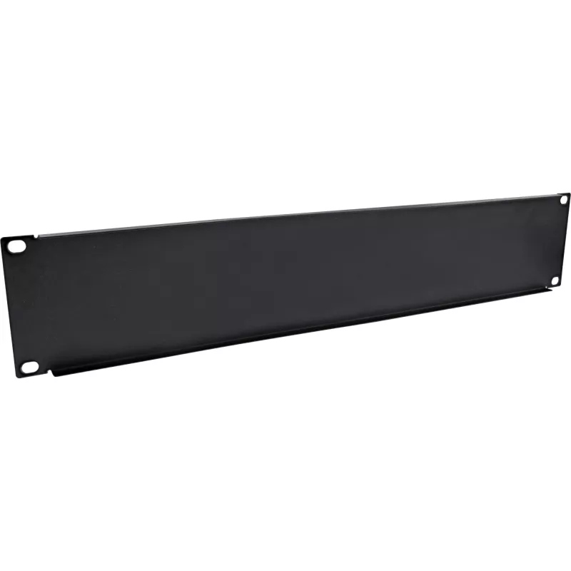 Slepý kryt InLine 19111B 2U RAL 9005 čierny