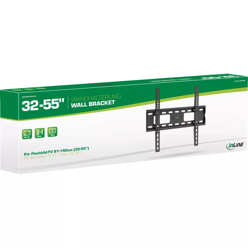 InLine nástenný držiak pre TFT / LED / plazma 81 - 140 cm 32 - 55