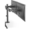 InLine držiak na stôl, pre 2x TFT/LCD/LED do 68 cm (27