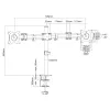 InLine držiak na stôl, pre 2x TFT/LCD/LED do 68 cm (27