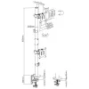 InLine držiak na stôl pre 2x TV/LED/TFT displej do 81 cm 32