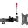 InLine držiak na stôl pre 3x TV / LED / TFT displej do 81 cm 32 inch max. 7 kg