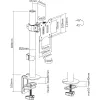 InLine držiak na stôl pre TV / LED / TFT displej do 81 cm 32