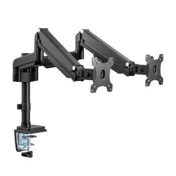 InLine stolový držiak s výškovým nastavením pre dva monitory do 82 cm (32