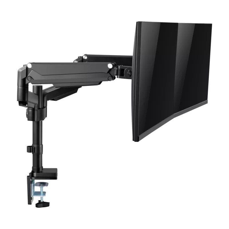 InLine stolový držiak s výškovým nastavením pre dva monitory do 82 cm (32