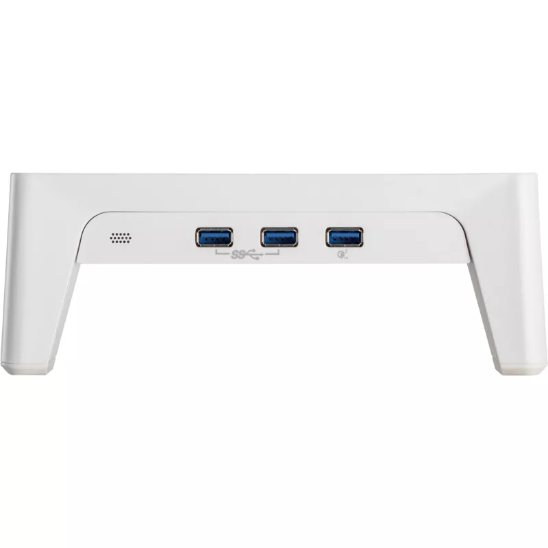 InLine Monitor Platform+, 2x USB 3.2 Gen1 a nabíjanie QC3, 80mm, max. 15kg