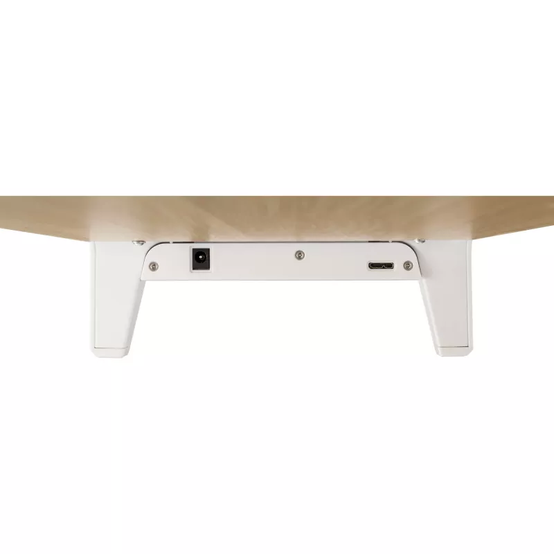 InLine Monitor Platform+, 2x USB 3.2 Gen1 a nabíjanie QC3, 80mm, max. 15kg