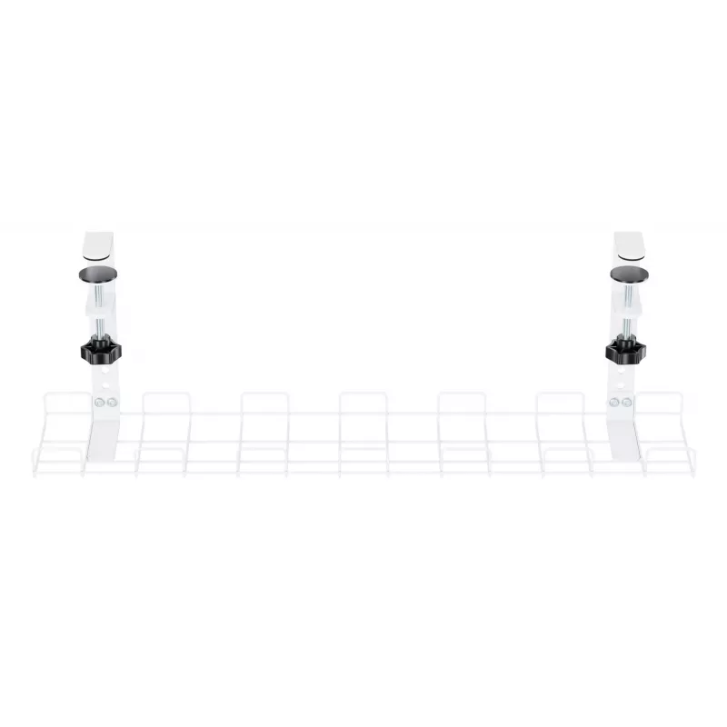 InLine 23190H Mriežka na správu káblov 60 cm na montáž pod stôl, biela