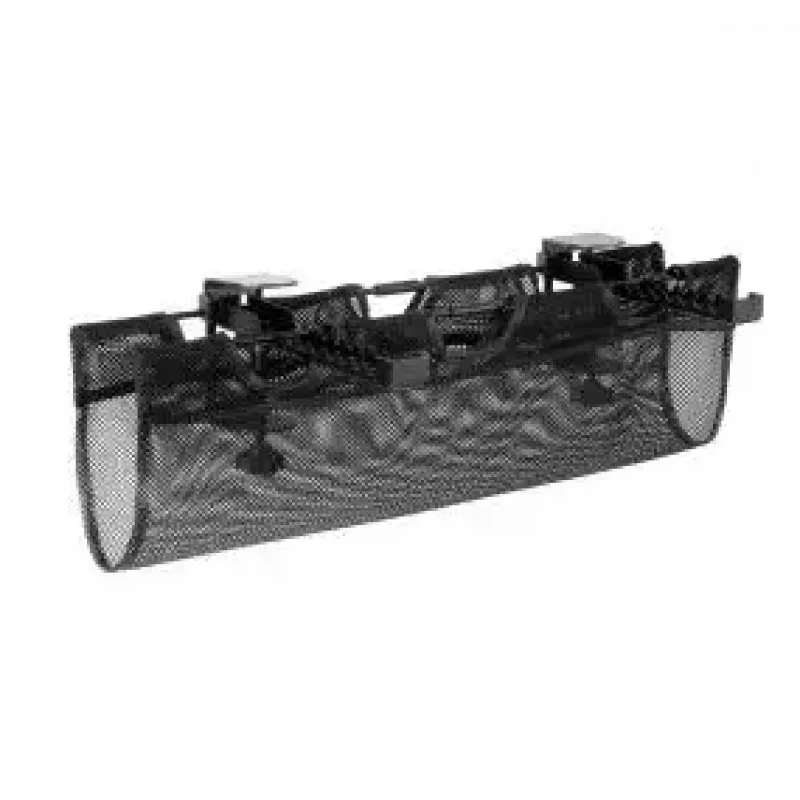 Káblový žľab InLine 23199B čierny podstolová úložná sieťka 610x240x390mm
