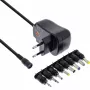InLine univerzálny napájací zdroj 12W, 110-240V na 3-12V, max. 1200mA