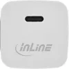 USB nabíjačka InLine 31501C Single USB-C 33W Power Delivery PPS biela