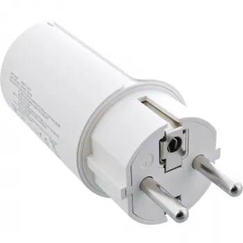 InLine USB PD napájací zdroj, GaN nabíjačka, 3-port, Dual-USB-C + USB-A, 65W, biela