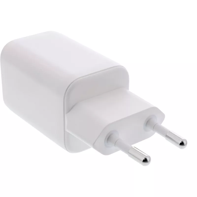 InLine USB napájací zdroj, nabíjačka USB-A + USB-C, 33W, PD + QC, biela