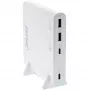 InLine USB napájací zdroj, GaN nabíjačka, 4-násobná, 2x USB-C + 2x USB-A, 120W, biela