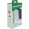 InLine USB napájací zdroj, GaN nabíjačka, 4-násobná, 2x USB-C + 2x USB-A, 120W, biela