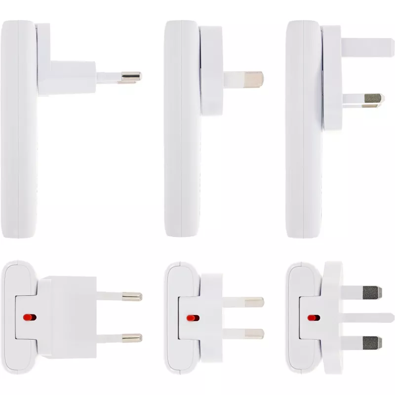 USB napájací zdroj InLine 31519C Dual USB-C 65W – Dual-USB-C konektory, 65 W celkový výkon