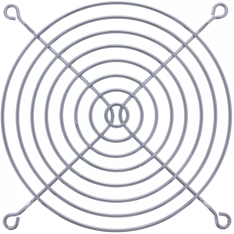 InLine mriežka na ochranu ventilátora kov pochrómovaná, 120x120 mm