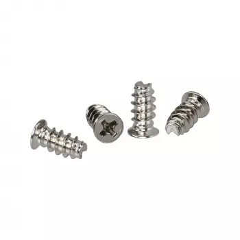 InLine skrutky ventilátora 5,0x10,0 mm strieborné 50 ks InLine 33371C