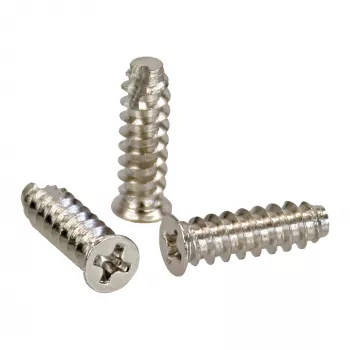 InLine skrutky ventilátora 5x16mm strieborné 100 kusov balenie