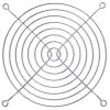 InLine mriežka ventilátora kovová pochrómovaná, 140x140mm