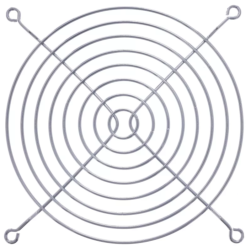InLine mriežka ventilátora kovová pochrómovaná, 140x140mm