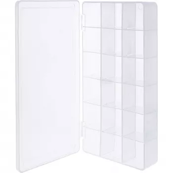 Krabička na drobné diely InLine 43009E 18 priehradiek 213x114x35mm