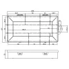 InLine Krabička na drobné diely 10 priehradiek 206x107x33mm, priehľadná