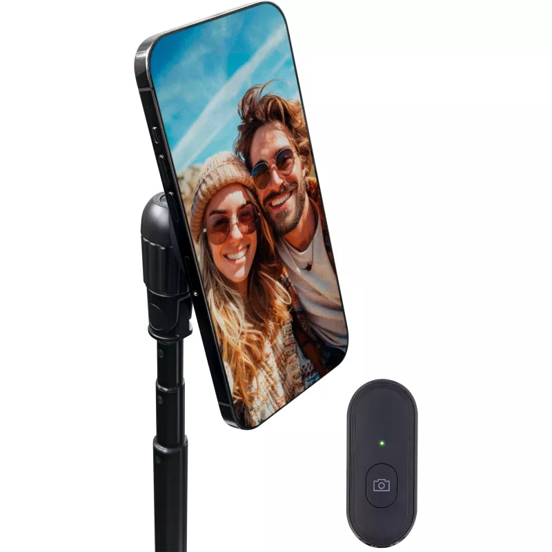 Selfie tyč statív InLine 48091 s Bluetooth diaľkovým ovládaním – výsuvný držiak na smartfón