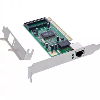 InLine Gigabit Ethernet PCI adaptér 1x RJ45 hostiteľské rozhranie PCI