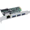 Sieťová karta InLine 51125R Ethernet 1000 Mbit/s PCI Express