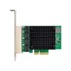 InLine Quad Gigabit sieťová karta, 4x RJ45 2,5 Gbit/s, PCIe x4, vrát. LP záslepky