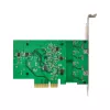 InLine Quad Gigabit sieťová karta, 4x RJ45 2,5 Gbit/s, PCIe x4, vrát. LP záslepky