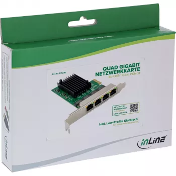 Interná Ethernet sieťová karta InLine 51127B 1000 Mbit/s PCI Express