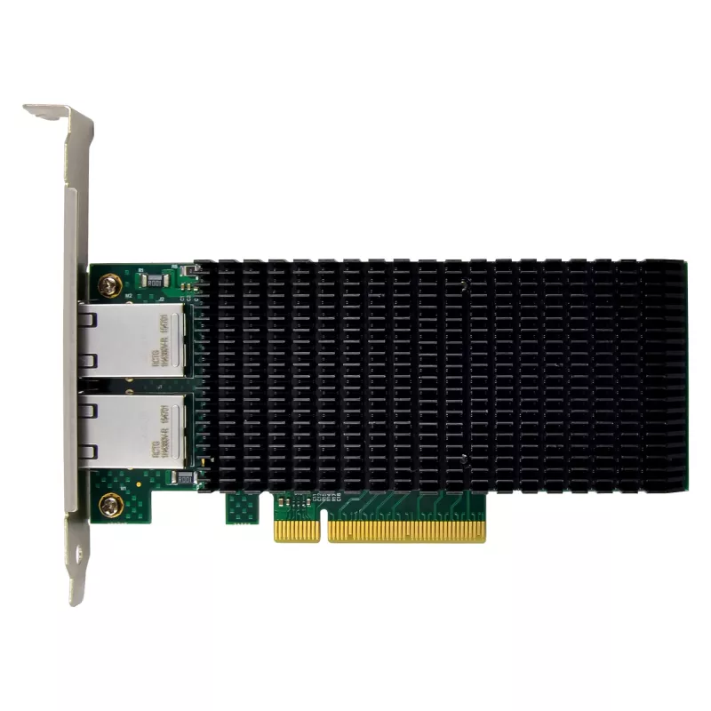 InLine Dual 10-Gigabit sieťová karta, 2x RJ45 10Gb/s, PCIe x8, vrát. LP držiaka