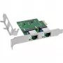 Sieťová karta InLine 51128K Dual Gigabit 2x RJ45 PCIe x1