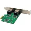 Sieťová karta InLine 51128K Dual Gigabit 2x RJ45 PCIe x1