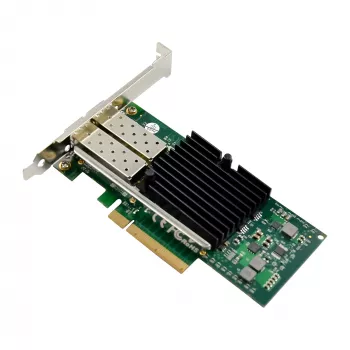 InLine Dual 10 Gigabit sieťová karta, 2x SFP+, PCIe x8, vrát. LP záslepky