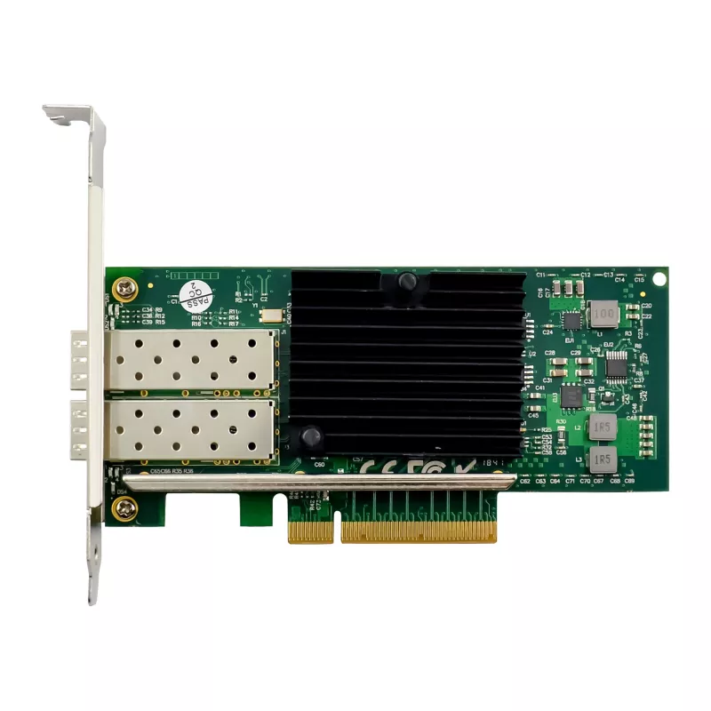 InLine Dual 10 Gigabit sieťová karta, 2x SFP+, PCIe x8, vrát. LP záslepky