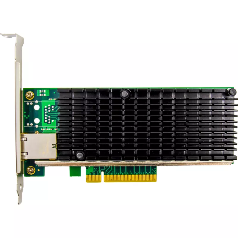 InLine 10-Gigabit sieťová karta, 1x RJ45 10Gb/s, PCIe x8, vrát. LP záslepky