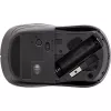 InLine Myš 3-in-1, Bluetooth + 2x 2,4 GHz, 5 tlačidiel, optická, sivá/čierna