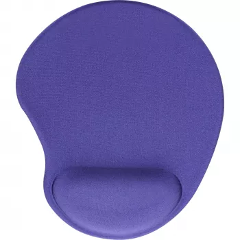 InLine podložka pod myš, opierka zápästia z gélu, 230 x 205 x 20 mm, modrá