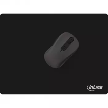 InLine podložka pod myš, soft gaming podložka, 350x260x3mm, čierna