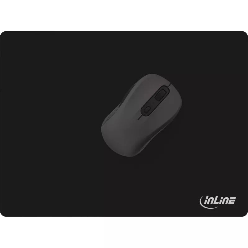 InLine podložka pod myš, soft gaming podložka, 350x260x3mm, čierna