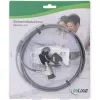 InLine bezpečnostný zámok na notebook s kľúčom 4,4mm x 2m