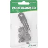 InLine RJ45 portblocker, štartovacia sada s 10 blokátormi a kľúčom, čierna