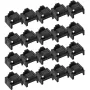 InLine RJ45 portblocker, 20-kusové doplnenie, čierne